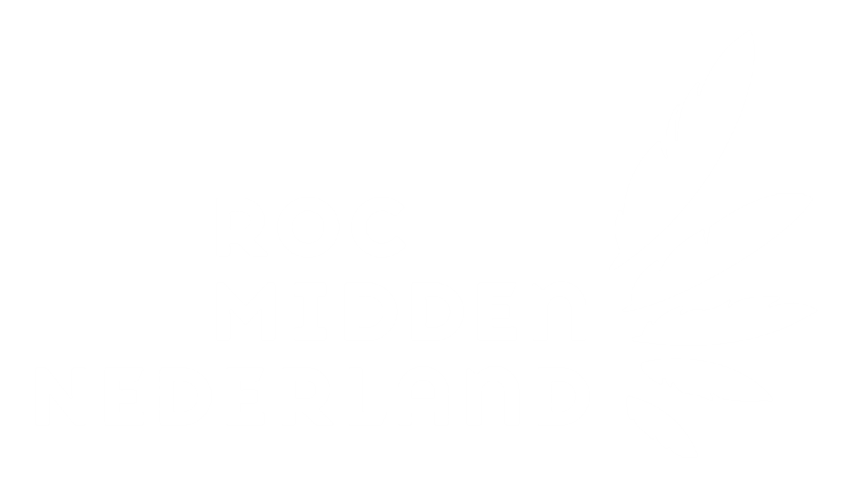 logo wit roc midden nederland